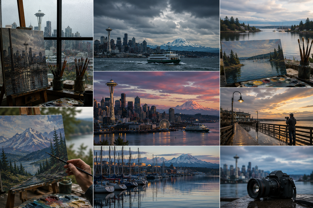 Seattle Waterfront Art Collection