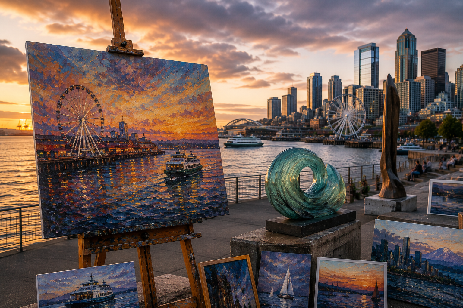 Seattle Waterfront Art Collection